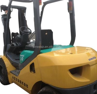 China Building material stores used Japanese KOMATSU forklift for sale tcm fd30 2tons 3t 5t 3000kg Toyota KOMATSU forklift Japan ISUZU engine low price for sale