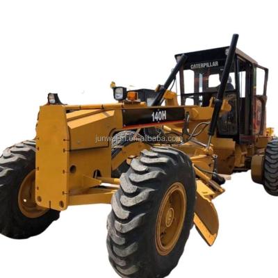 China Good quality second hand 140h motor construction grader used cheap crawler 140G 140K 140 motor grader for sale for sale