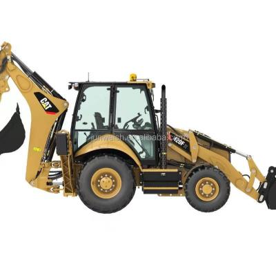 China New Contruction CAT 420F Second Hand Backhoe Loader Used Caterpillar 416 Low Price 430 4X4 Cheap for sale