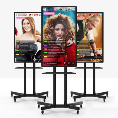 China Newest Indoor Live Show Mobile HD 32 Inch Sex Videos Indoor Led Screen Internet Live Streaming Broadcast for sale