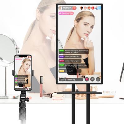 China Newest 32 Inch Indoor HD Internet Live Streaming Mobile Broadcast Broadcasting Equipments Stands For Sale for sale