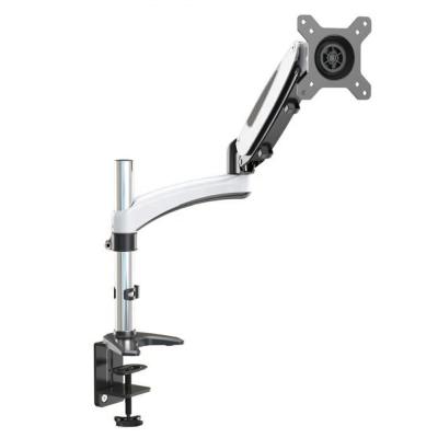 China Heavy Duty Computer Screen Desktop Mount Monitor Arm VESA Single Big Screen Monitor Arm for sale