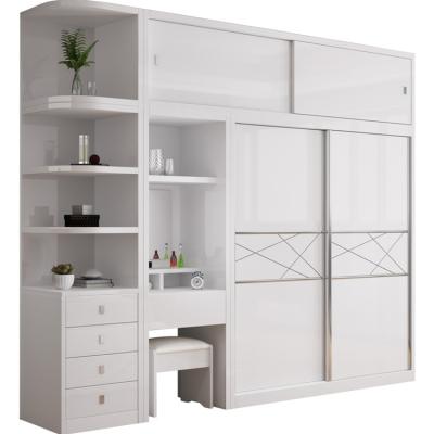 China (Size)Adjustable Gorgeous Girls Wardrobes With Dressing Table Customized Wardrobe Cabinets for sale