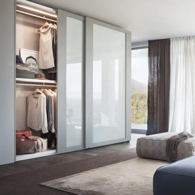 China Modern Adjustable Luxury Bedroom Furniture Wardrobe Sliding Door Wardrobe (Size) for sale