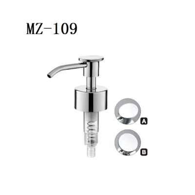 China Sustainable 304 Stainless Steel Liquid Soap Dispenser 24mm 28mm Metal Foam Pump Dispenser for sale