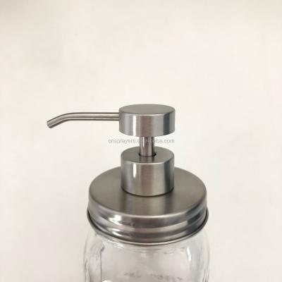 China Plastic/Aluminum/Ceramic Glass Soap Dispenser/Bottle Top Double Foam Pump Liquid Dispenser for sale