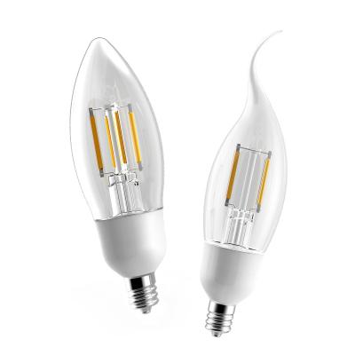 China WOOJONG Residential Cheap Price High Quality Decorative Led Filament Bulb Led Lamp Glass Material for sale