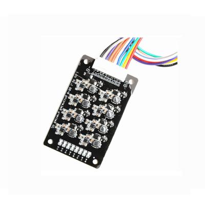 China 9S Li-ion Lifepo4 Lithium Battery Equalizer Balancer Energy Transfer Board BMS 1.2A Active Balance 9S for sale