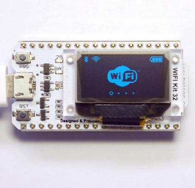 China Heltec WB32 WiFi Ble CP2102 ESP32 universal board for arduino with 0.96 inch oled display for sale