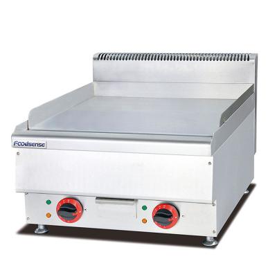 China Restaurnts Stainless Steel Worktop 5.4KW Kitchen Flat Plate Electric Grill Griddle for sale