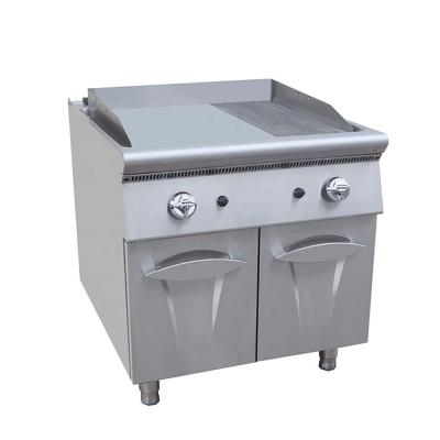 Κίνα Kitchen Equipment Gas Griddle Combination Oven Function (2/3 Flat, 1/3 Fluted) With Cabinet προς πώληση