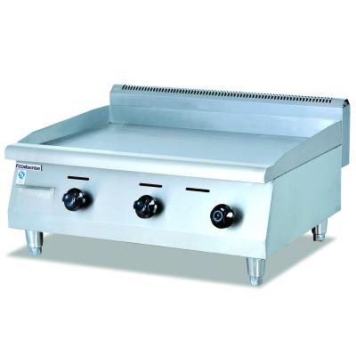 China Restaurnts Stainless Steel Table Top Flat Plate Gas Grill Griddle For Sale for sale