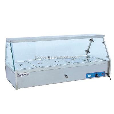 Κίνα Hot Food Digital CE Certification 1.84KW Stainless Steel Restaurant Used Food Display Warmer Case HW-60-2 προς πώληση