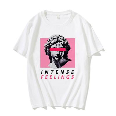 China Fashion Street Wear Printed Oversized Casual Anti-pilling T-shirts Short Sleeve Tops Tees With Print For Women for sale