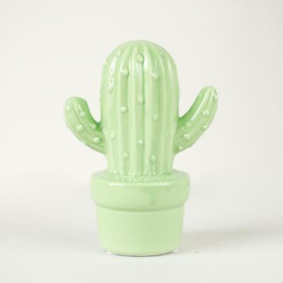 China Wholesale Cheap Minimalist Cute Cactus Garden Ceramic Potted Indoor Outdoor Decoration For Sale for sale