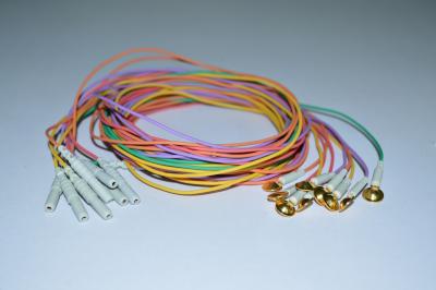 China EEG cable with cup electrode for EEG machine for sale