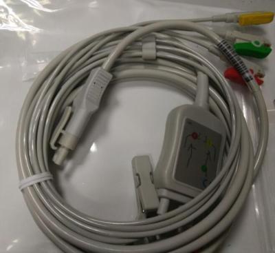 China Cable compatible de la ventaja ECG de Primedic 3 con el extremo del clip, IEC en venta