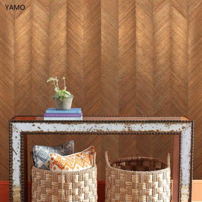 China CLASSIC natural sisal wallpaper handmade grasscloth wallpaper for home decor for sale