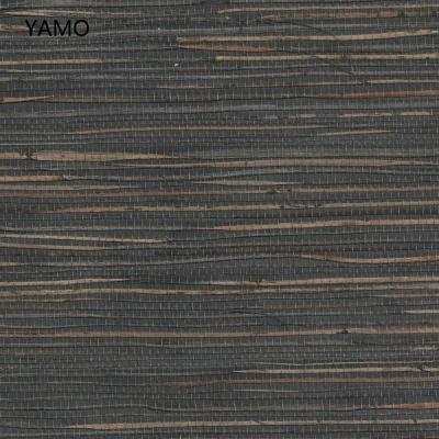 China Modern natural grasscloth wallpaper textured jute wallpaper for sale