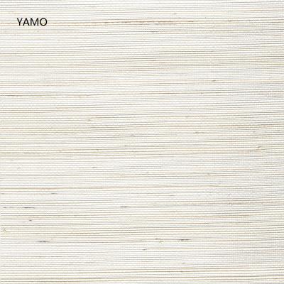 China Modern natural grasscloth wallpaper textile off-white banana tree wallpaper for sale