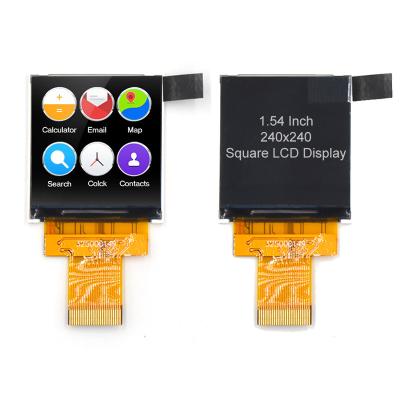 China Square TFT LCD Module 240*240 LCD Small 1.54 Inch TFT Display With SPI Interface 1.54