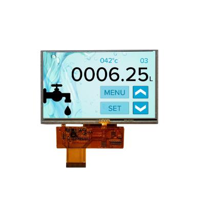 China LCD Displays 5.0 Inch Touch Screen 5 Inch TFT 800x480 With 40 Pin RGB 5