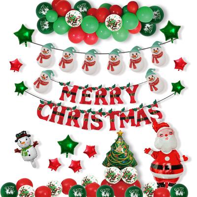 China Xmas Christmas Balloon Christmas Balloons Xmas Party Decoration Supplies Great For Xmas Party Holiday Home Decor for sale