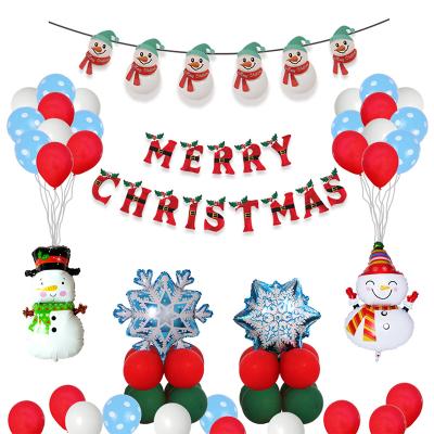 China Christmas Christmas Balloon Set Confetti Balloon Latex Balloon Set Suitable For Christmas Party Family Party for sale