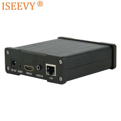 China ISEEVY H.265 H.264 4K UHD IPTV Encoder Video Live Stream Encoder with RTMP RTMPS RTSP UDP RTP HTTP SRT HLS FLV TS ONVIF ISV-HERM4K5 for sale