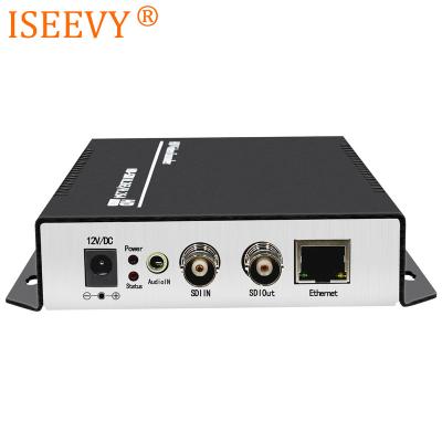 China ISEEVY H.265 H.264 SDI Video Encoder for IPTV Live Stream Broadcast Support UDP RTMP RTSP HTTP and Facebook YouTube WOWZA ISV-SE5 for sale