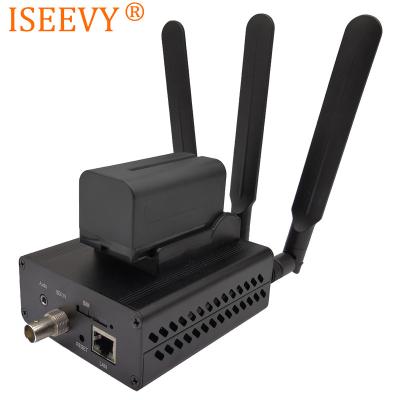 China ISEEVY 4G H.265 H.264 Portable IDS Video Encoder for HTTP and Facebook YouTube WOWZA ISV-SEM4G5 UDP Support RTMP RTSP IPTV Live Stream for sale