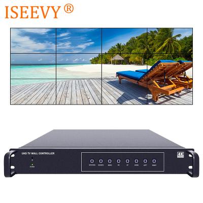 China ISEEVY 4K Video Wall Controller 3x4 4x3 UHD TV Wall Controller Support 3840* 2160@60Hz Multiple Inputs For 12 TVs Splicing ISV-TWC12-4K60 for sale