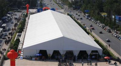 China Tienda temporal movible del taller, tienda al aire libre del almacenamiento temporal 2000 estructuras del aluminio del metro cuadrado en venta