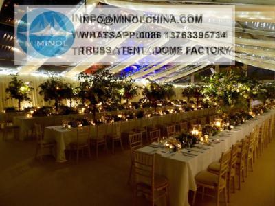 China A neve que carrega barracas do famoso do casamento 10kg/Sqm dobra o Pvc revestido à venda