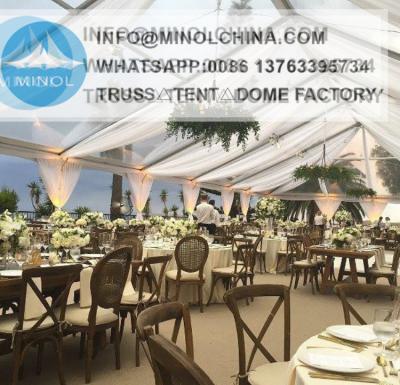 China barraca exterior comprimido do famoso 15x25 850gsm para o casamento à venda