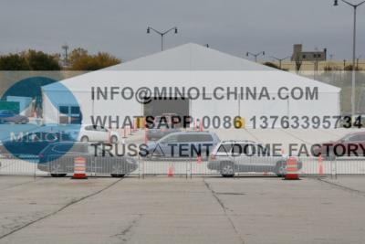 Chine Site superbe 40x60m B1 ignifuge de vaccination de syndrôme respiratoire aigu grave à vendre