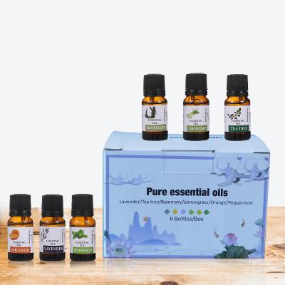 China 10ml Household Essential Oil Humidifier Makeup Relaxation Pure Natural Premium Oil Mini Aromatherapy LED Plants Nutrition Essential Oil for sale