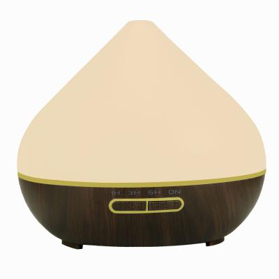 China Hot Feel Best Comfortable Selling 2020 New Remote Control Aromadiffuser Fragrance Wood Grain Seven Colors Led Humidifier Diffuser for sale