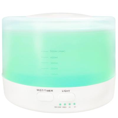 China Increases Air Humidity and Improve Dry Skin Manufacturers Wholesale Direct Ultrasonic Air Humidifier Household Large Capacity 500ml Essential Oil Diffuser for sale