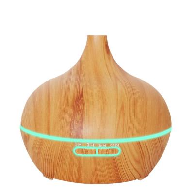 China Make Dry Skin Best 2021 Unique Product Wood Grain Essential Oil Diffuser Ultrasonic LED Lamp Cold Mist Aroma Diffuser for sale