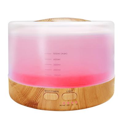 China 2021 Household Furniture Mate Ultrasonic Cold Mist Air Diffuser Can Play Music 7 Color LED Lamp Essential Oil Diffuser for sale