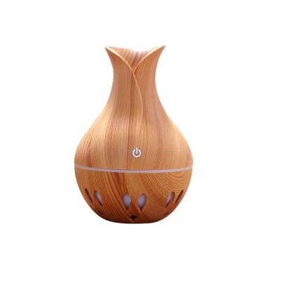 China Household Grade Wood Top Grain Led Baby Humidifier 500ml Usb Ultrasonic Cold Air Humidifier Home Mist Aroma Energy Saving Diffuser for sale