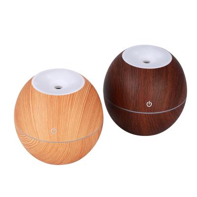 China 500ml Wood Grain Version Healthy Daily Remote Cool Humidifier Ultrasonic Aroma Essential Oil Diffuser Moisturize Mist Humidifier for sale