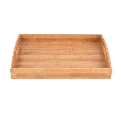 China Sustainable Universal Bamboo Kitchen Storage Organizer Kitchen Tray Organizer for sale