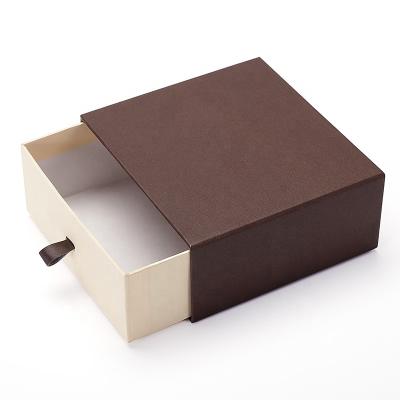 China Wholesale Custom Rigid Eco-friendly Recycled Materials Cardboard Drawer Gift Box For Belt Wallet Packaging for sale