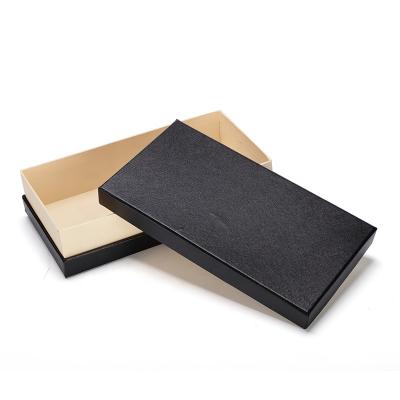 China Recycled Materials High Quality Custom Rigid Cardboard Packaging Gift Box For Wallet for sale