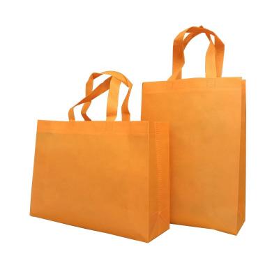 China Custom Logo Eco-Friendly Grocery Bag Portable Waterproof Non Woven Tote Reusable Foldable Shopping Bag For Clothing for sale