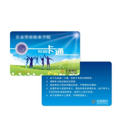 China Karten-induktiver Student Campus Card ISO14443A Smart IC 13,56 MHZ zu verkaufen