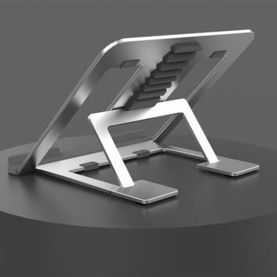 China New Design Foldable OEM / Odm Standard Notebook Stand Aluminum Laptop Stands Home Use for sale