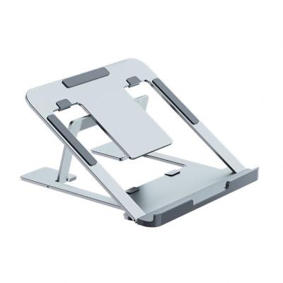 China Foldable Universal Aluminum Notebook Stand Adjustable Compatible Laptop Stand For Macbook for sale